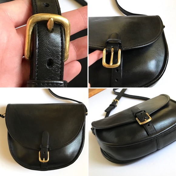 SOLD ||||| Authentic Coach Leatherware Saddle Bag - Picture 4 of 8